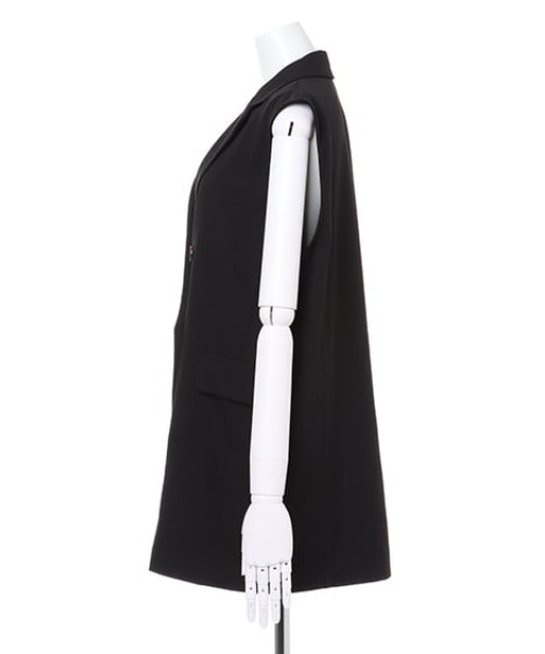 MLI'A(エムリア)の「ノースリジレ(ベスト・レディース・アイボリー/ブラック/ブラウン・M)」の9枚目の写真