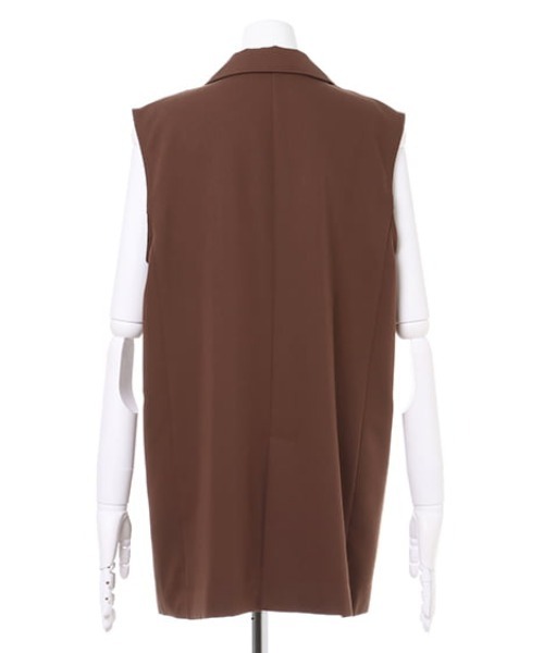 MLI'A(エムリア)の「ノースリジレ(ベスト・レディース・アイボリー/ブラック/ブラウン・M)」の14枚目の写真