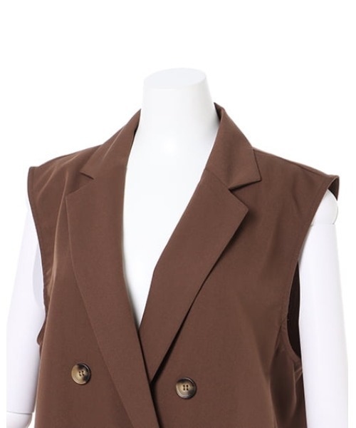 MLI'A(エムリア)の「ノースリジレ(ベスト・レディース・アイボリー/ブラック/ブラウン・M)」の15枚目の写真