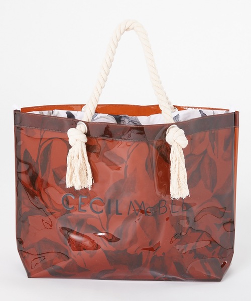 CECIL McBEE(セシルマクビー)の「【CECILMcBEE/セシルマクビー】PVCトート×巾着バッグ(トートバッグ・レディース・ブラック/ブラウン・FREE)」の13枚目の写真