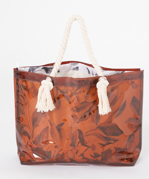 CECIL McBEE(セシルマクビー)の「【CECILMcBEE/セシルマクビー】PVCトート×巾着バッグ(トートバッグ・レディース・ブラック/ブラウン・FREE)」の15枚目の写真