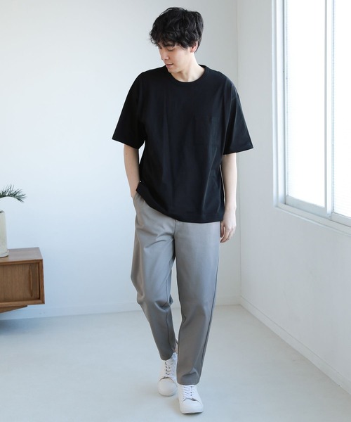 LAKOLE（ラコレ）の「ポケットTシャツ / 263667（Tシャツ/カットソー・メンズ・ホワイト/ライトグレー/ブラック/ベージュ/ブルー/パープル・SMALL/MEDIUM/LARGE/X-LARGE）」の18枚目の写真