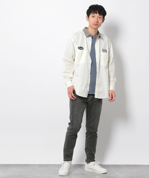 LAKOLE（ラコレ）の「ポケットTシャツ / 263667（Tシャツ/カットソー・メンズ・ホワイト/ライトグレー/ブラック/ベージュ/ブルー/パープル・SMALL/MEDIUM/LARGE/X-LARGE）」の14枚目の写真