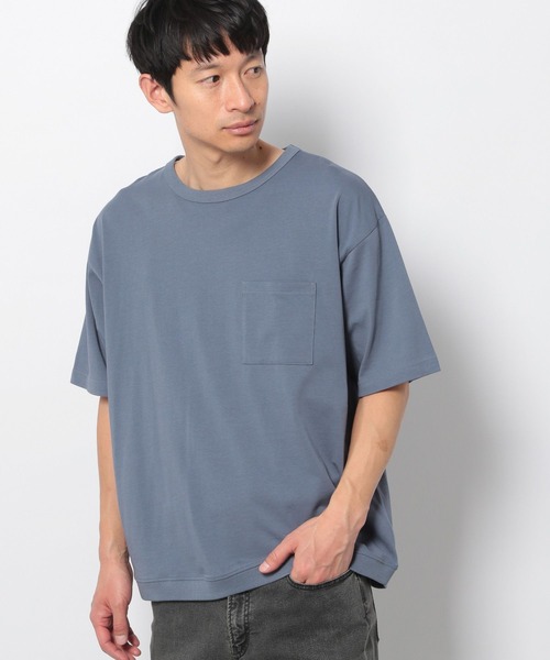 LAKOLE（ラコレ）の「ポケットTシャツ / 263667（Tシャツ/カットソー・メンズ・ホワイト/ライトグレー/ブラック/ベージュ/ブルー/パープル・SMALL/MEDIUM/LARGE/X-LARGE）」の20枚目の写真