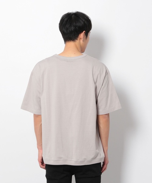 LAKOLE（ラコレ）の「ポケットTシャツ / 263667（Tシャツ/カットソー・メンズ・ホワイト/ライトグレー/ブラック/ベージュ/ブルー/パープル・SMALL/MEDIUM/LARGE/X-LARGE）」の15枚目の写真