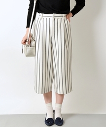 SHIPS for women | 【CLASSY.3月号掲載】《予約》 ストライプ キュロット◆(その他パンツ)