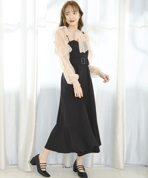 TITTY&CO.（ティティーアンドコー）の「フリルスリーブチュール