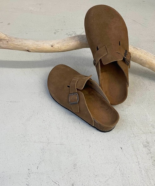 CANAL JEAN(キャナルジーン)の「El mar ベルト付きスウェードスリッポン(スリッポン・レディース・ブラック/ブラウン・SMALL/MEDIUM)」の21枚目の写真