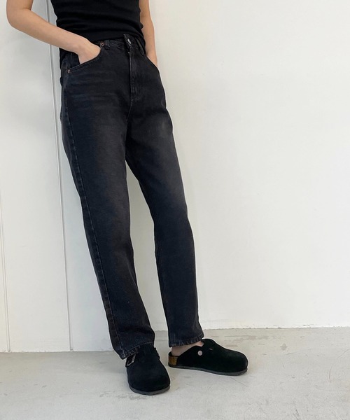 CANAL JEAN(キャナルジーン)の「El mar ベルト付きスウェードスリッポン(スリッポン・レディース・ブラック/ブラウン・SMALL/MEDIUM)」の18枚目の写真