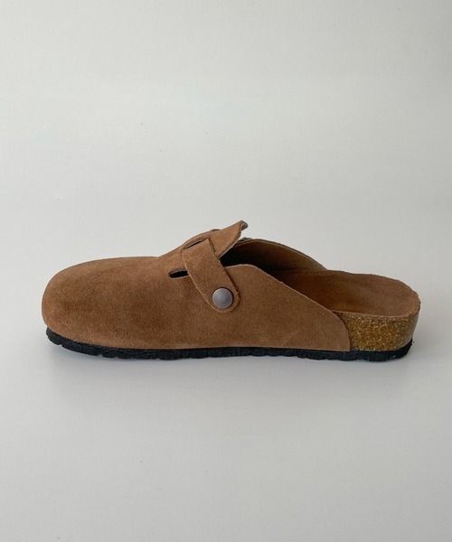 CANAL JEAN(キャナルジーン)の「El mar ベルト付きスウェードスリッポン(スリッポン・レディース・ブラック/ブラウン・SMALL/MEDIUM)」の16枚目の写真