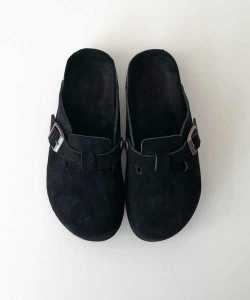 CANAL JEAN(キャナルジーン)の「El mar ベルト付きスウェードスリッポン(スリッポン・レディース・ブラック/ブラウン・SMALL/MEDIUM)」の17枚目の写真