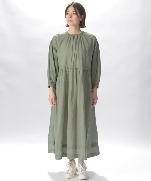 niko and...(ニコアンド)の「プレミアムコットンローンワンピース(ワンピース・レディース・ホワイト/レッド/カーキ・MEDIUM/LARGE)」の18枚目の写真