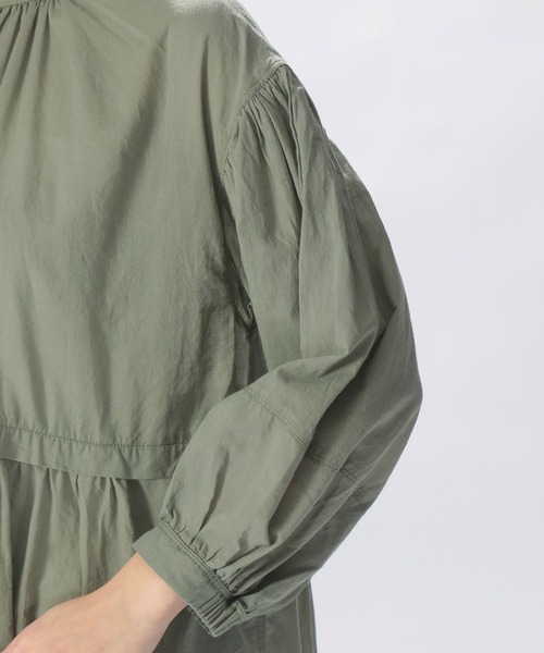 niko and...(ニコアンド)の「プレミアムコットンローンワンピース(ワンピース・レディース・ホワイト/レッド/カーキ・MEDIUM/LARGE)」の10枚目の写真