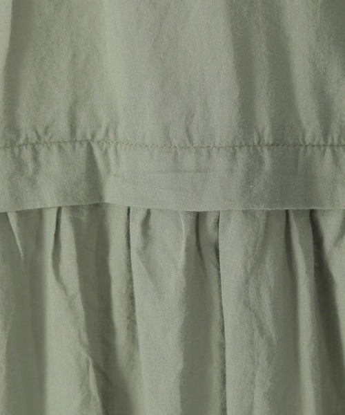 niko and...(ニコアンド)の「プレミアムコットンローンワンピース(ワンピース・レディース・ホワイト/レッド/カーキ・MEDIUM/LARGE)」の15枚目の写真