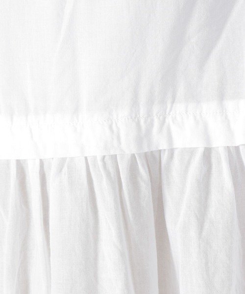 niko and...(ニコアンド)の「プレミアムコットンローンワンピース(ワンピース・レディース・ホワイト/レッド/カーキ・MEDIUM/LARGE)」の21枚目の写真