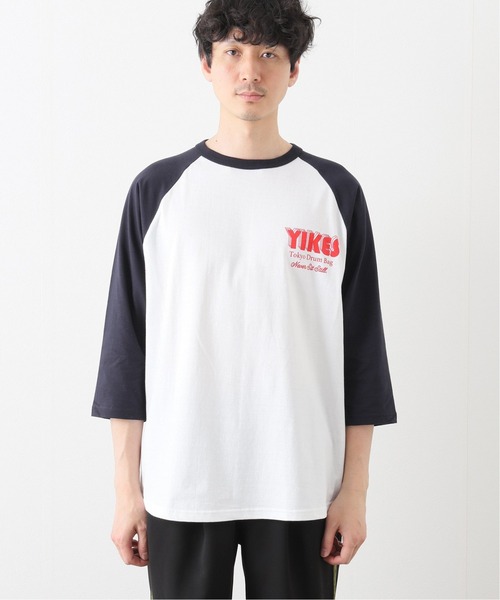 417 EDIFICE(フォーワンセブンエディフィス)の「【VOIRY STORE / ヴォイリーストア】別注 TDB RAGLAN 3/4 SLEEVE Tシャツ(Tシャツ/カットソー・メンズ・ホワイト/ブラック/ネイビー・LARGE/MEDIUM)」の5枚目の写真