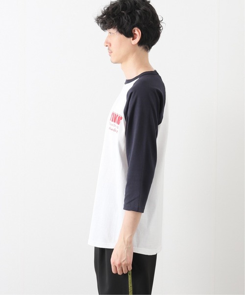 417 EDIFICE(フォーワンセブンエディフィス)の「【VOIRY STORE / ヴォイリーストア】別注 TDB RAGLAN 3/4 SLEEVE Tシャツ(Tシャツ/カットソー・メンズ・ホワイト/ブラック/ネイビー・LARGE/MEDIUM)」の6枚目の写真