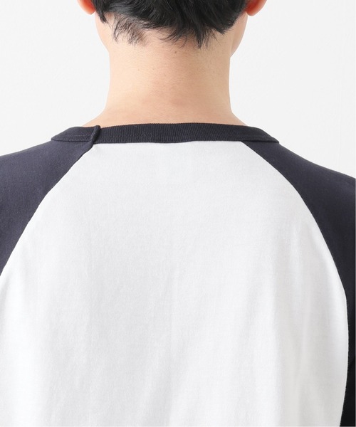 417 EDIFICE(フォーワンセブンエディフィス)の「【VOIRY STORE / ヴォイリーストア】別注 TDB RAGLAN 3/4 SLEEVE Tシャツ(Tシャツ/カットソー・メンズ・ホワイト/ブラック/ネイビー・LARGE/MEDIUM)」の9枚目の写真