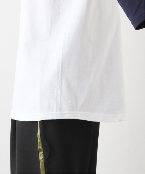 417 EDIFICE(フォーワンセブンエディフィス)の「【VOIRY STORE / ヴォイリーストア】別注 TDB RAGLAN 3/4 SLEEVE Tシャツ(Tシャツ/カットソー・メンズ・ホワイト/ブラック/ネイビー・LARGE/MEDIUM)」の15枚目の写真