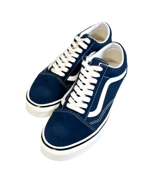 VANS（バンズ）の「VANS / ヴァンズ OLD SKOOL 36DX オールドスクール（スニーカー・メンズ・ネイビー・8）」の4枚目の写真