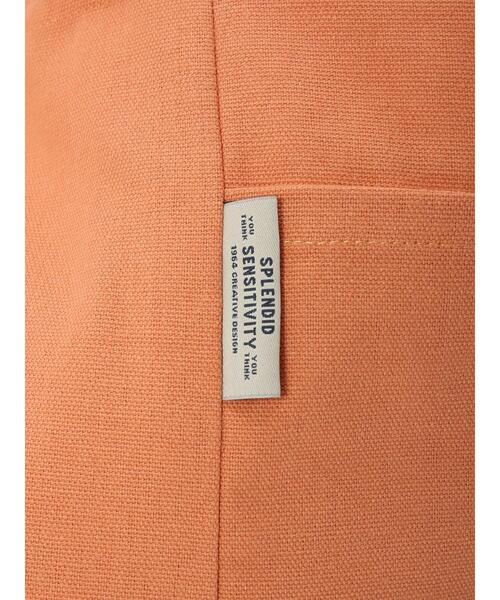 Samansa Mos2 blue（サマンサモスモスブルー）の「サイドポケットトートバッグ（ハンドバッグ・レディース・イエロー/オレンジ/キナリ・ﾌﾘ-）」の6枚目の写真