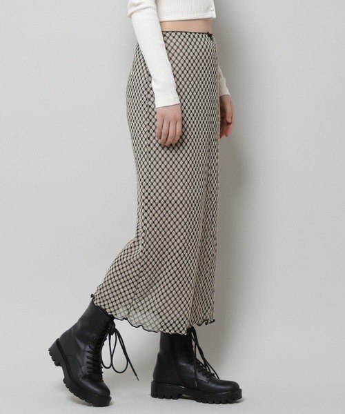 MAGPIEROBIN（マグパイロビン）の「MAGPIE ROBIN／CLOVERスカート　2278943（スカート・レディース・ベージュ・FREE）」の4枚目の写真