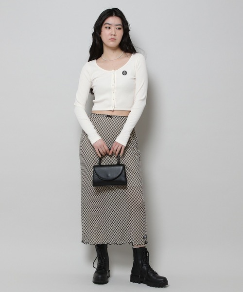 MAGPIEROBIN（マグパイロビン）の「MAGPIE ROBIN／CLOVERスカート　2278943（スカート・レディース・ベージュ・FREE）」の2枚目の写真