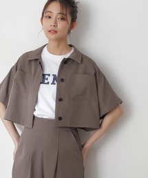 N.（N. Natural Beauty Basic） | ◆ショートシャツ(シャツ/ブラウス)