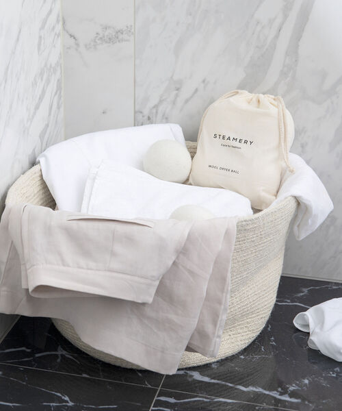 bpr BEAMS(ビーピーアール ビームス )の「STEAMERY / Tumble Dryer Balls ウール ドライ ボール 4個セット(ランドリーグッズ・メンズ・ホワイト・ONE SIZE)」の3枚目の写真