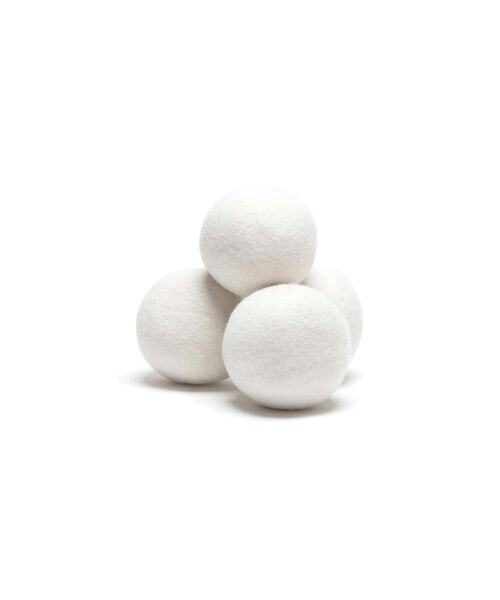 bpr BEAMS(ビーピーアール ビームス )の「STEAMERY / Tumble Dryer Balls ウール ドライ ボール 4個セット(ランドリーグッズ・メンズ・ホワイト・ONE SIZE)」の4枚目の写真