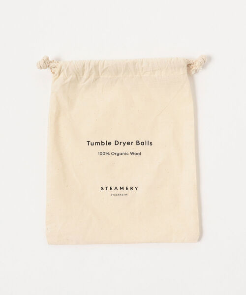 bpr BEAMS(ビーピーアール ビームス )の「STEAMERY / Tumble Dryer Balls ウール ドライ ボール 4個セット(ランドリーグッズ・メンズ・ホワイト・ONE SIZE)」の10枚目の写真