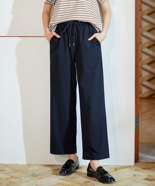 J.PRESS Ladies(J.プレス レディス)の「【洗える】ジャージー パンツ(その他パンツ・レディース・ブラック系/グレー系/ブラウン系・XS)」の2枚目の写真