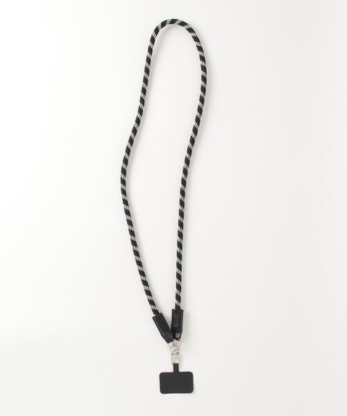 WEGO（ウィゴー）の「WEGO/ロープストラップ（スマホグッズ・レディース・ホワイト/ブラック/ブラック系その他・FREE）」の12枚目の写真