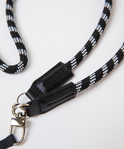 WEGO（ウィゴー）の「WEGO/ロープストラップ（スマホグッズ・レディース・ホワイト/ブラック/ブラック系その他・FREE）」の8枚目の写真