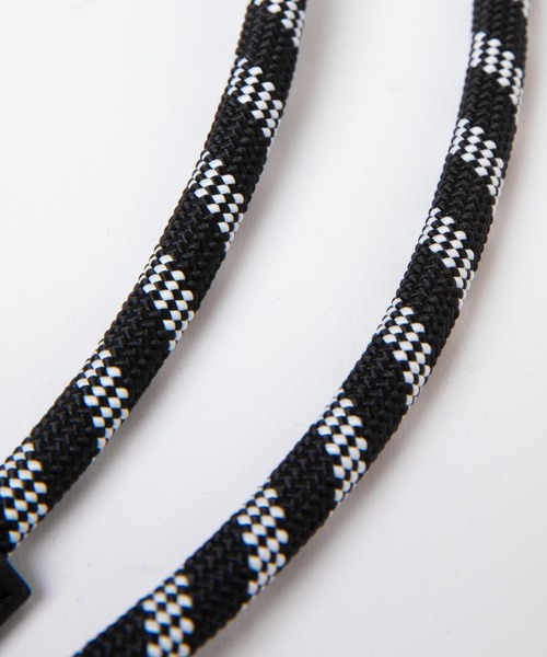 WEGO（ウィゴー）の「WEGO/ロープストラップ（スマホグッズ・レディース・ホワイト/ブラック/ブラック系その他・FREE）」の6枚目の写真