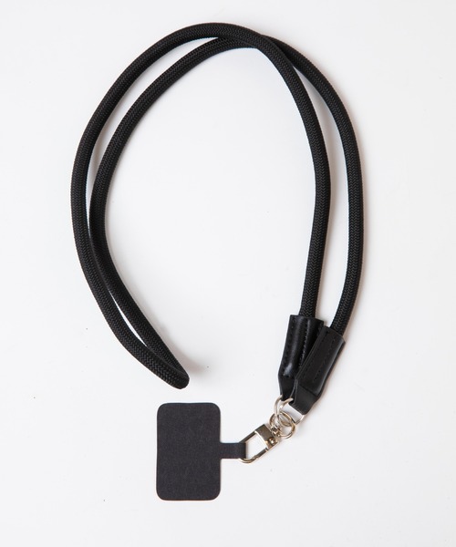 WEGO（ウィゴー）の「WEGO/ロープストラップ（スマホグッズ・レディース・ホワイト/ブラック/ブラック系その他・FREE）」の7枚目の写真