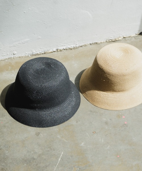 Kastane（カスタネ）の「ペーパーHAT（ハット・レディース・ブラック/ベージュ・FREE）」の3枚目の写真