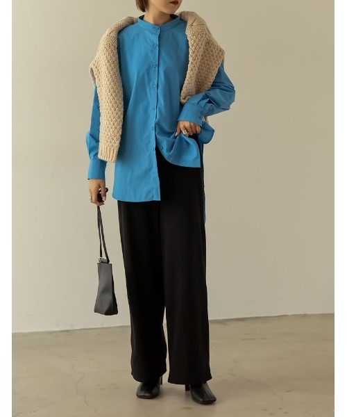 Re:EDIT（リエディ）の「ミニマムショルダーバッグ（ショルダーバッグ・レディース・キャメル/アイボリー/ブラック/ブルー/グリーン/モカ/ライトグレー・FREE）」の14枚目の写真