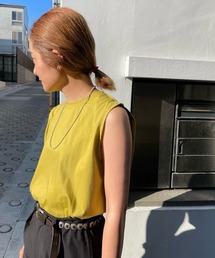 SHENERY | シルケットタックカットソー(Tシャツ/カットソー)