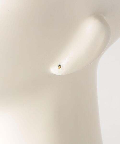 BEAUTY&YOUTH UNITED ARROWS（ビューティーアンドユースユナイテッドアローズ）の「＜BYOKA＞TRIGONAL ゴールドカラー ピアス/1P（ピアス（片耳用）・レディース・ゴールド・FREE）」の4枚目の写真