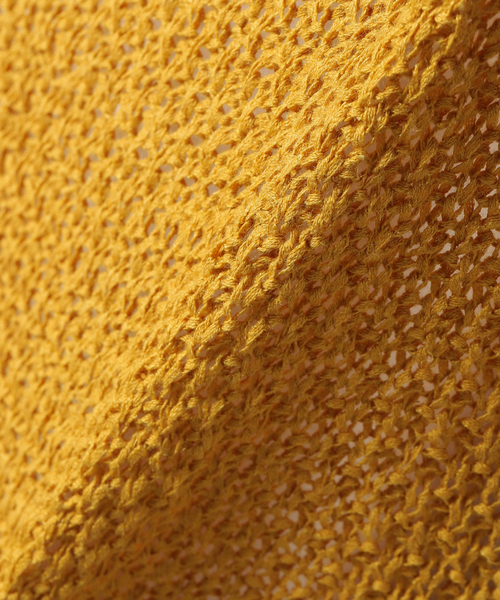 JOURNAL STANDARD J.S HOMESTEAD（ジャーナルスタンダードホームステッド）の「【J.S Homestead】リネン ミックス ストール ニット ベスト（ベスト・メンズ・ライトホワイト/イエロー/ブラック系その他・FREE）」の17枚目の写真