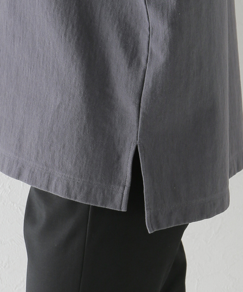 plage（プラージュ）の「cut off logo Tシャツ（Tシャツ/カットソー・レディース・ブルー系その他/ホワイト/チャコールグレー・FREE）」の22枚目の写真