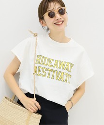 plage | cut off logo Tシャツ(Tシャツ/カットソー)