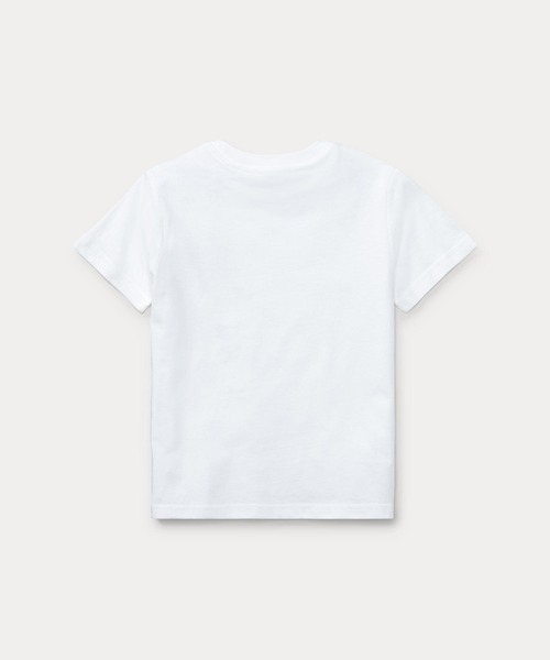 POLO RALPH LAUREN CHILDRENSWEAR（ポロ ラルフ ローレン チルドレンズウェア）の「コットン ジャージー クルーネック Tシャツ（Tシャツ/カットソー・キッズ・ホワイト・S/M/L/XL）」の5枚目の写真