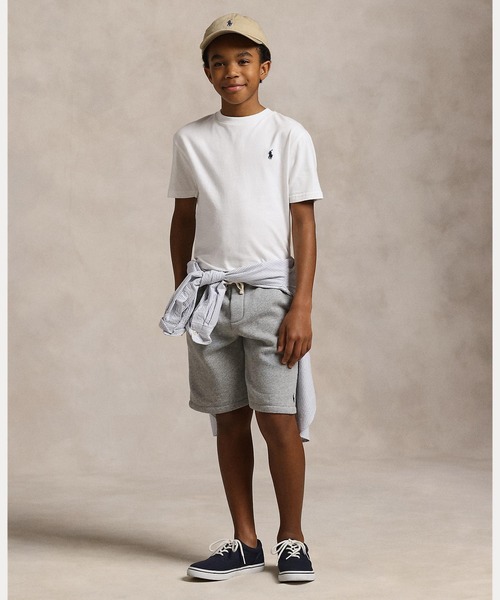 POLO RALPH LAUREN CHILDRENSWEAR（ポロ ラルフ ローレン チルドレンズウェア）の「コットン ジャージー クルーネック Tシャツ（Tシャツ/カットソー・キッズ・ホワイト・S/M/L/XL）」の6枚目の写真