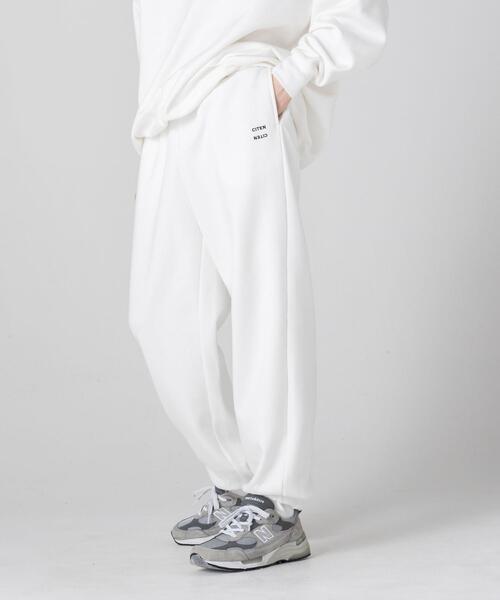 CITEN（シテン）の「＜CITEN＞スウェットパンツ（スウェットパンツ・メンズ・ライトグレー/ブラック/グレー/オフホワイト/ケリー/コバルトブルー/イエロー/オレンジ/ナチュラル/ダークグリーン/ネイビー・M/L）」の2枚目の写真