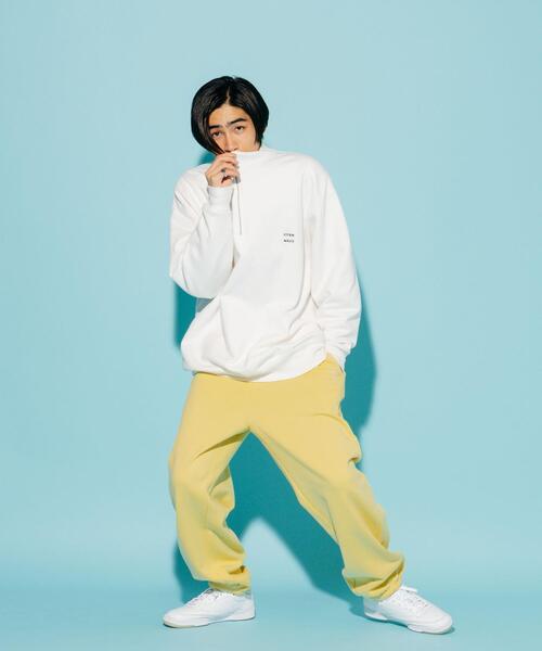 CITEN（シテン）の「＜CITEN＞スウェットパンツ（スウェットパンツ・メンズ・ライトグレー/ブラック/グレー/オフホワイト/ケリー/コバルトブルー/イエロー/オレンジ/ナチュラル/ダークグリーン/ネイビー・M/L）」の10枚目の写真