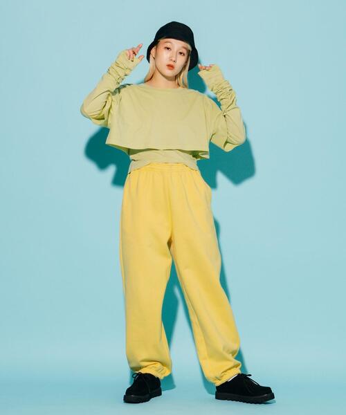 CITEN（シテン）の「＜CITEN＞スウェットパンツ（スウェットパンツ・メンズ・ライトグレー/ブラック/グレー/オフホワイト/ケリー/コバルトブルー/イエロー/オレンジ/ナチュラル/ダークグリーン/ネイビー・M/L）」の13枚目の写真