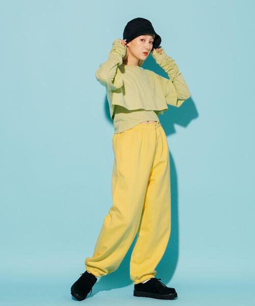 CITEN（シテン）の「＜CITEN＞スウェットパンツ（スウェットパンツ・メンズ・ライトグレー/ブラック/グレー/オフホワイト/ケリー/コバルトブルー/イエロー/オレンジ/ナチュラル/ダークグリーン/ネイビー・M/L）」の14枚目の写真