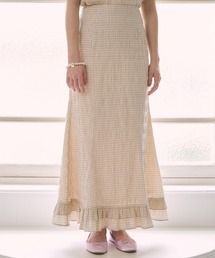 MIRO AMURETTE | gingham check skirt/ギンガムチェックスカート(スカート)